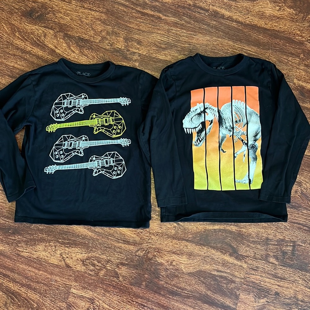Children’s Place black boys long sleeve shirts size small (5/6)